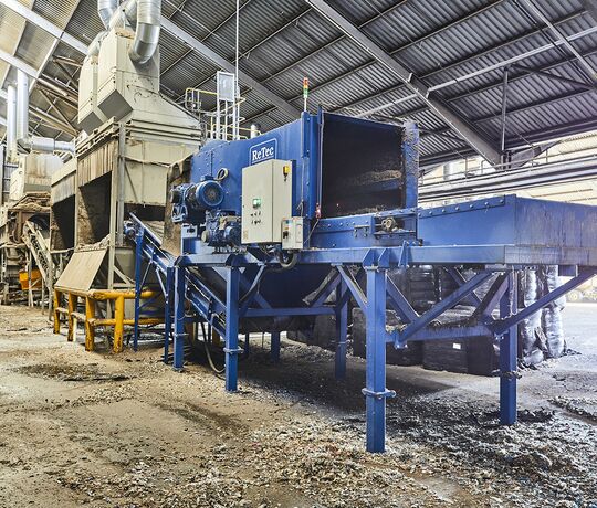 Balöppnare vid Aalborg Portland