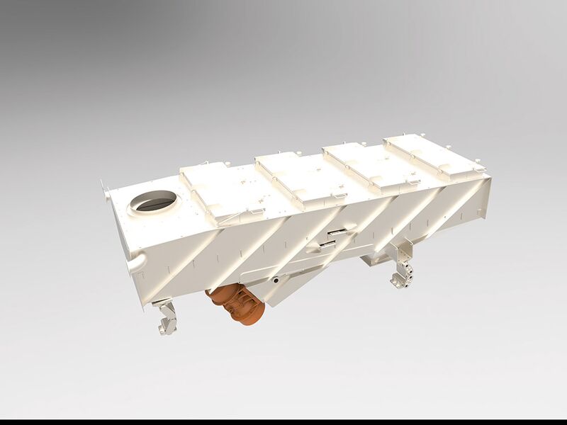 Vibrationssikt til gipsåtervinning