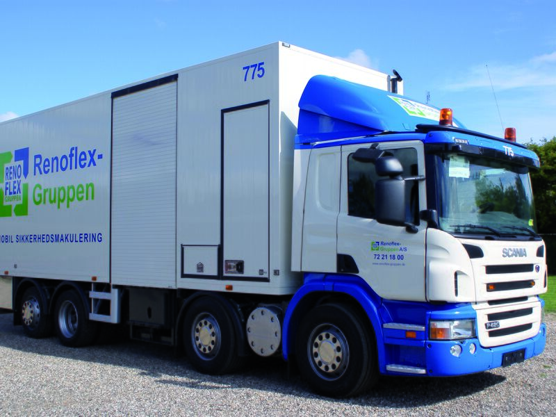 Mobil sekretessförstörare