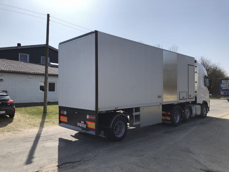 Mobil sekretessförstörare lämnar fabriken