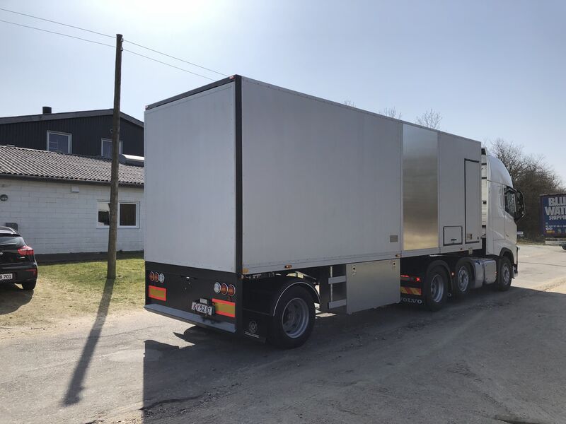 Mobil sekretessförstörare lämnar fabriken