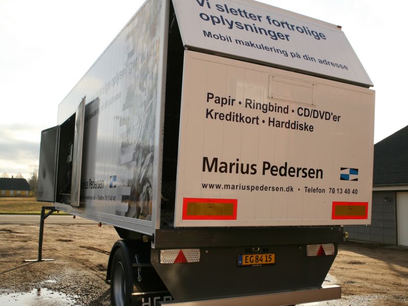 Bakutkast med walking floor - ReTec