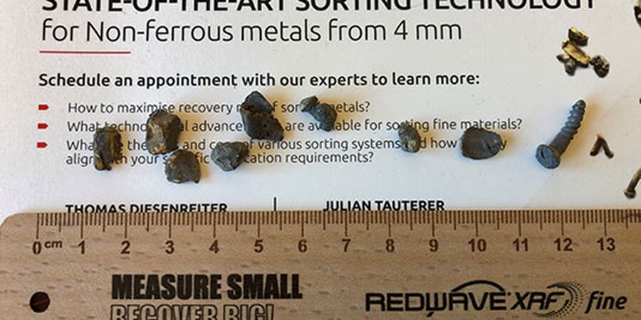 Finsortering av metaller