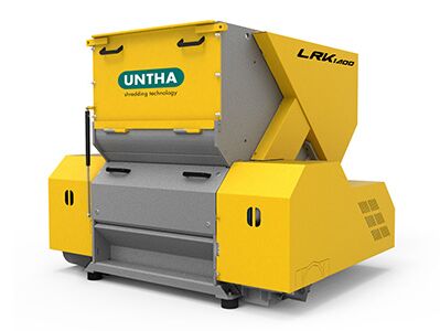 Snabbgående 1-valsig träkross och pallkross