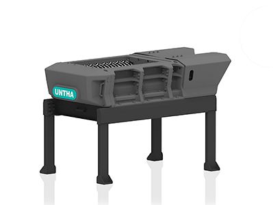 Långsamtgående 4-valsig kross