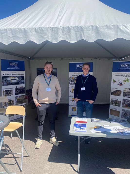 ReTec på Avfall Sverriges Årsmöte 2023